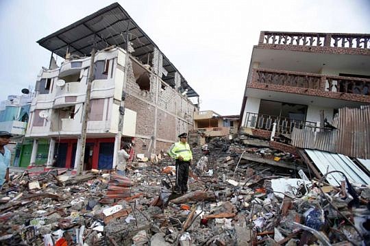 Ecuador was struck by an earthquake April 16, killing nearly 600 people.