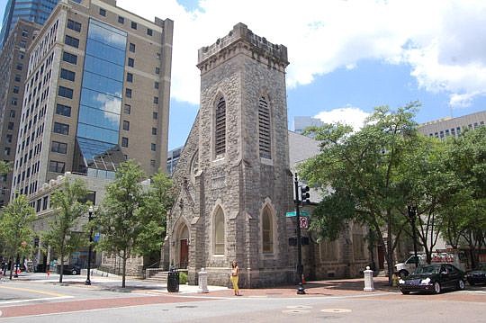 Snyder Memorial, the historic former Methodist Church Downtown at Laura and Monroe streets, will be offered to developers through a Request for Proposals to be issued by the Downtown Investment Authority.