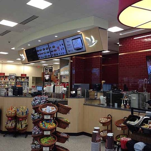 An interior look at how the Wawa stores in Florida are designed.