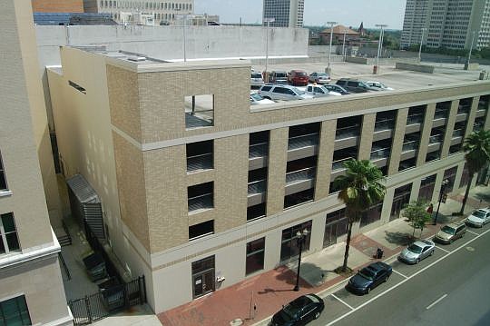 The 557-space Duval Street parking garage near the Main Library is one of three garages Downtown owned and operated by the city.