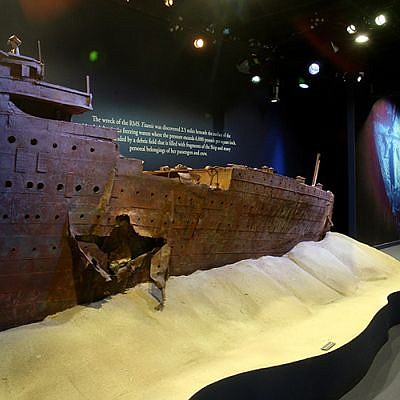 Titanic exhibit