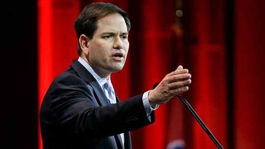 U.S. Sen. Marco Rubio, R-Fla., is up by double digits over two Democratic congressmen, according to a Quinnipiac University poll released this morning.
