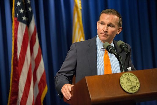 Mayor Lenny Curry presented his 2016-17 budget Monday morning.