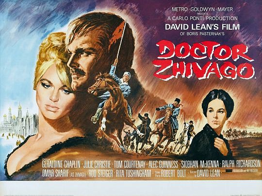 "Dr. Zhivago," starring Omar Sharif, Geraldine Chaplin and Julie Christie, was on the screen at the 5 Points Theatre this week in 1966.