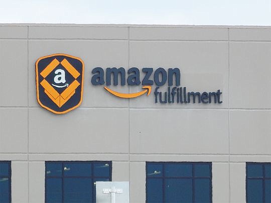 Amazon.com operates two facilities in Central Florida: This one in Ruskin, which handles small items, and one 46 miles away in Lakeland, which is for large items.