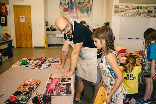 The Museum of Contemporary Art Jacksonville offers art camp each summer for children ages 4-14 at the Downtown museum and the campus of the University of North Florida. Anthony Aiuppy, above, will be tasked with such roles as the museum's new Weaver e...