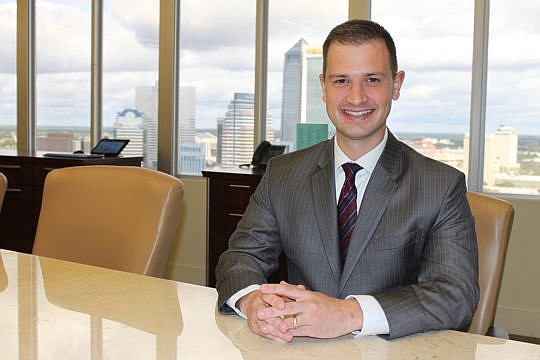 Rogers Towers attorney Adam Brandon began his private practice career three years ago after several years serving as an attorney in the U.S. Navy.