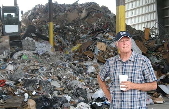 Joe Tate, above, and City Council member Bill Gulliford say Jacksonville's landfill fee structure and the state government's refusal to enforce its rules contributed to Coastal Recycling Services going out of the recycling business. Tate, pictured at ...