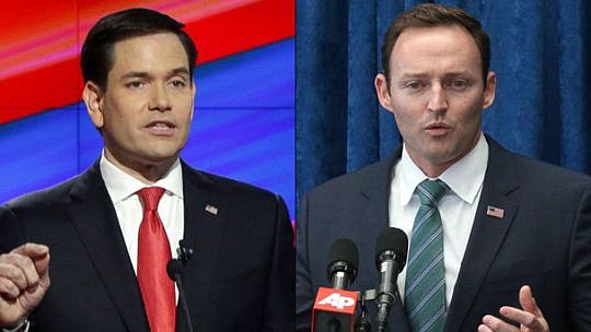 U.S. Sen. Marco Rubio, R-Fla., and challenger U.S. Rep. Patrick Murphy, D-Fla.