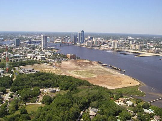 The former JEA Southside Generating Station Downtown along the Southbank is slated to be the site of The District.