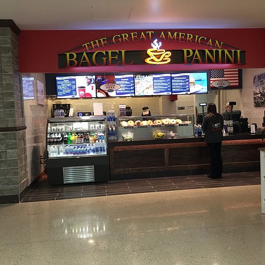 City notes Great American Bagel opens in airport food court Jax