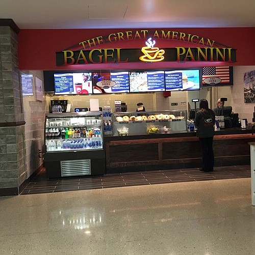 The Great American Bagel is the latest eatery to open at Jacksonville International Airport.