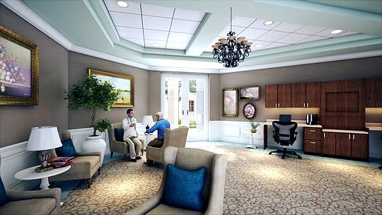 Dolphin Pointe is part of a strategic partnership between Jacksonville University and a group that will manage the adjacent health care facility to provide services to residents while giving students hands-on experience close to campus. A groundbreaki...
