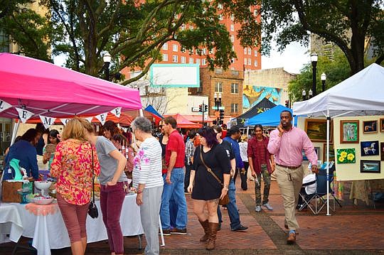 Headquartered at Hemming Park, the monthly First Wednesday Art Walk brings thousands of people Downtown, but events aren't helping the nuisance crime issue.