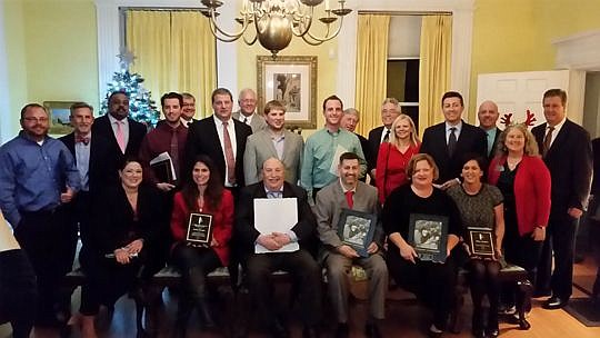 Several people were honored by the St. Johns County office of Jacksonville Area Legal Aid.