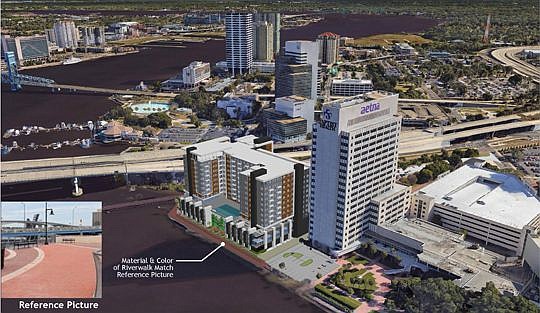 Ventures Development Group plans to build about 300 apartments on the Southbank Downtown next to the Aetna Building.
