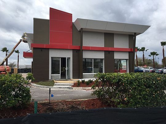 A former KFC and A&amp;W restaurant has been renovated for Jollibee, now expected to open in March.