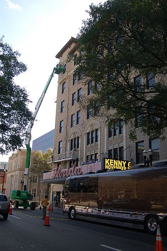 McDaniel Contractors restored the historic terracotta facade and some of the brick work from the bottom to the top of the 90-year-old Florida Theatre building.