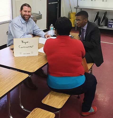 Attorney Ryan Moore provided guidance at Ask-A-Lawyer.