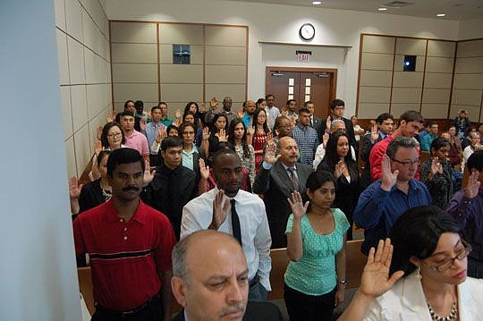 The Jacksonville Bar Association will help swear in new U.S. citizens April 27 at the annual Law Day Naturalization Ceremony.