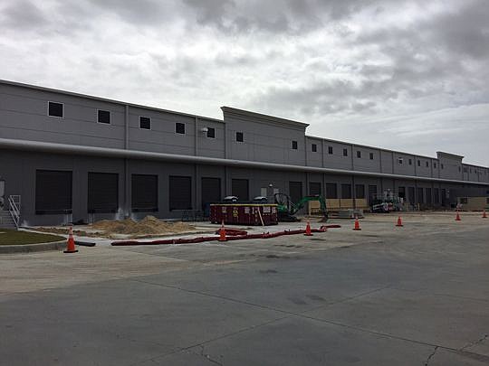 Contractor DDC Inc. is renovating space at Alta Lakes Commerce Center for an Amazon delivery center.