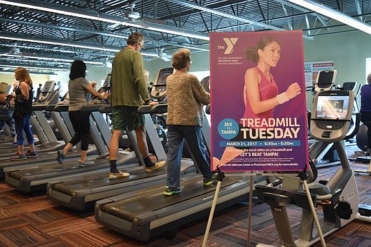 More than 1,580 Northeast Florida residents walked 3,337 miles in the 2017 Treadmill Tuesday Rematch on March 21.