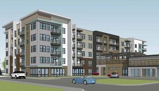 The city is reviewing permits for JTB Apartments near Deerwood Park.