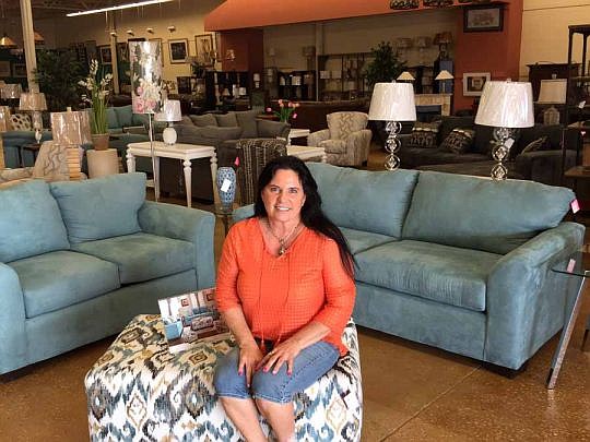 Bobbie Eunice opened East Coast Furniture in late March in Regency Commons.