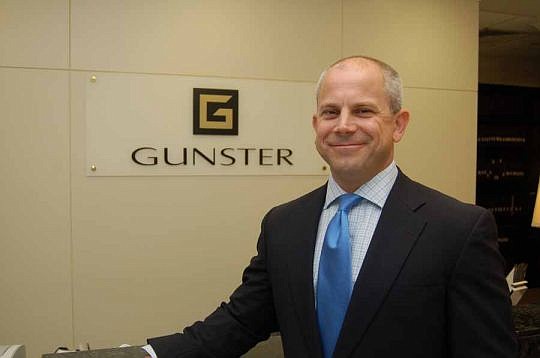 William Adams, co-founder and managing shareholder of the Gunster law firm's Jacksonville office.