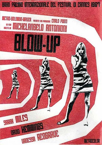 "Blow-Up" was on the big screen at the San Marco Theatre this week in 1967. It was billed as "the best film of 1966" and the theater's advertisement cautioned, "Recommended for mature audiences."