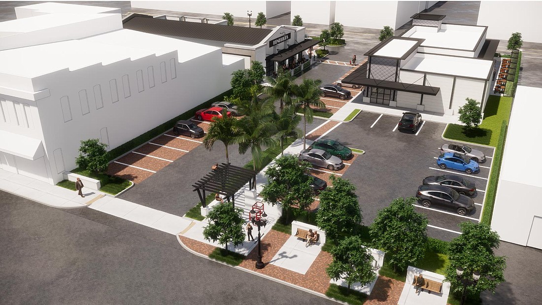Plans for the Reddi-Arts property in San Marco include shops and restaurants.