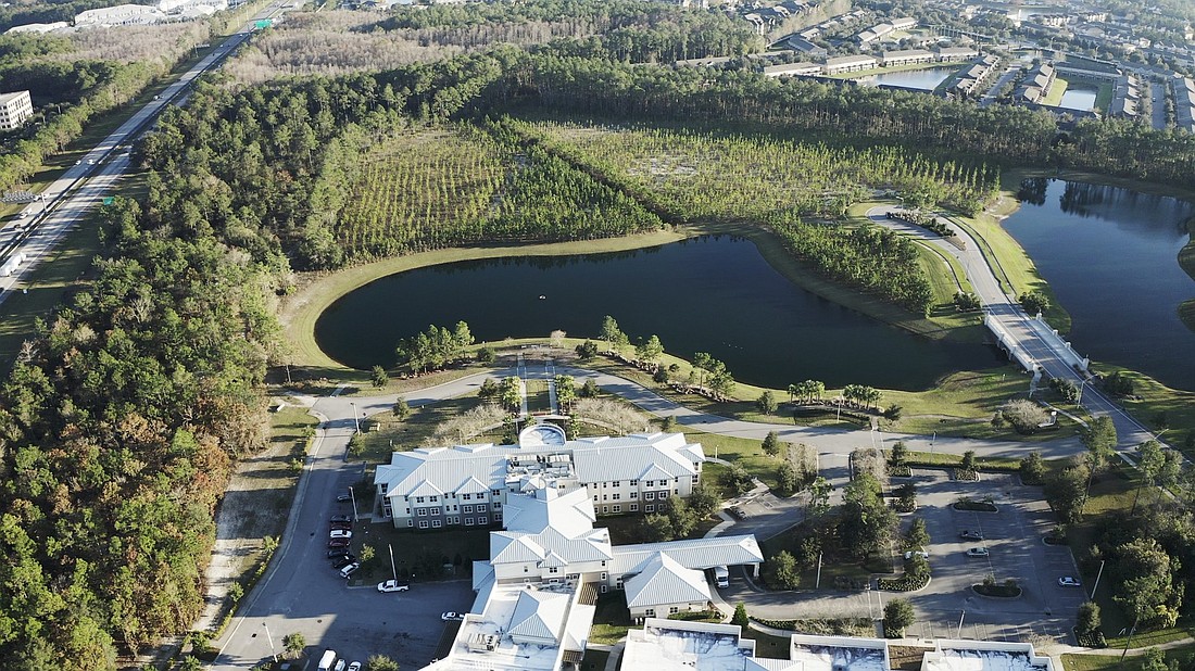 Brooks Rehabilitation plans a $43 million, 60-bed rehabilitation hospital adjacent to its Bartram Park campus in South Jacksonville. (Google)