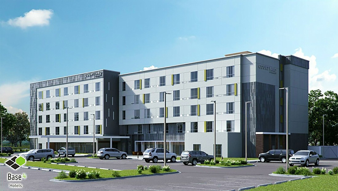 Impact Properties Inc. is preparing to build a Courtyard by Marriott hotel at Kernan and Butler boulevards, south of the University of North Florida.