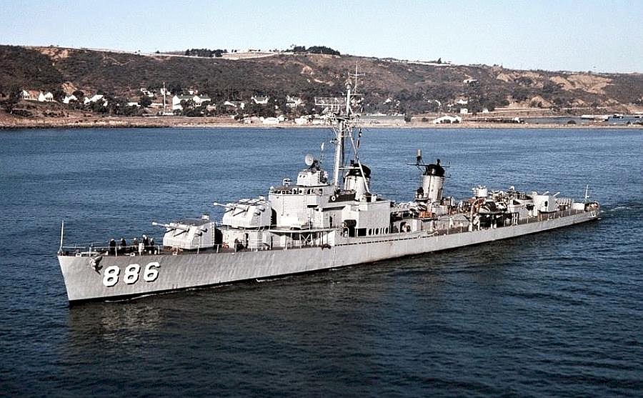 The USS Orleck DD-886 could be relocated to Pier No. 1 at the Shipyards near TIAA Bank Field.