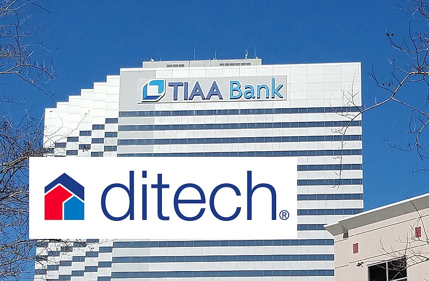 Ditech Financial is based at 301 W. Bay St. in the TIAA Bank Center.Â