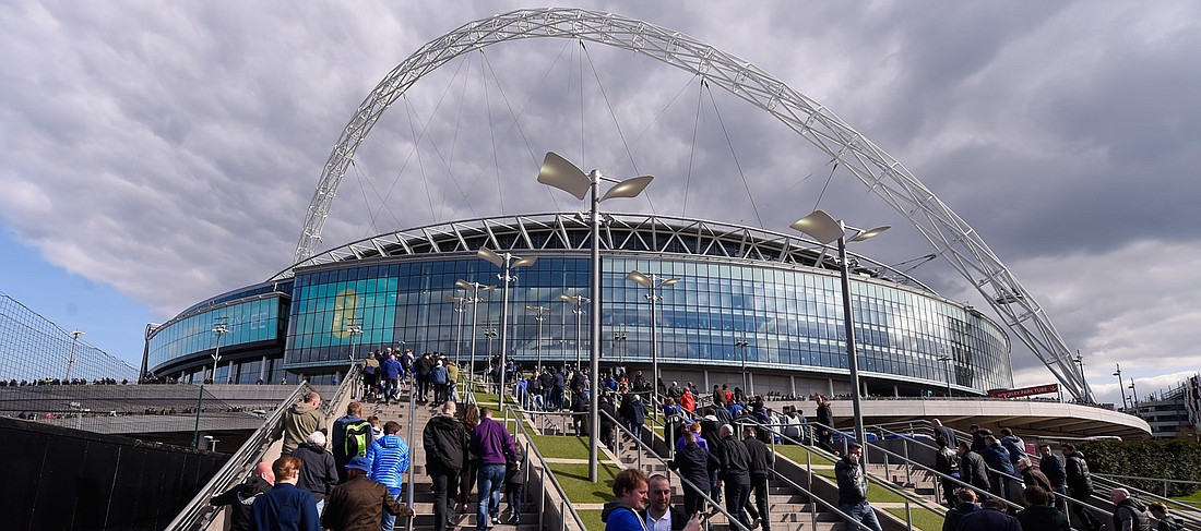 The Jacksonville Jaguars will play two home games at Wembley Stadium in London in 2020.