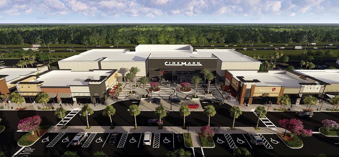 Cinemark Theatres said it will open Feb. 14 in The Pavilion at Durbin Park.