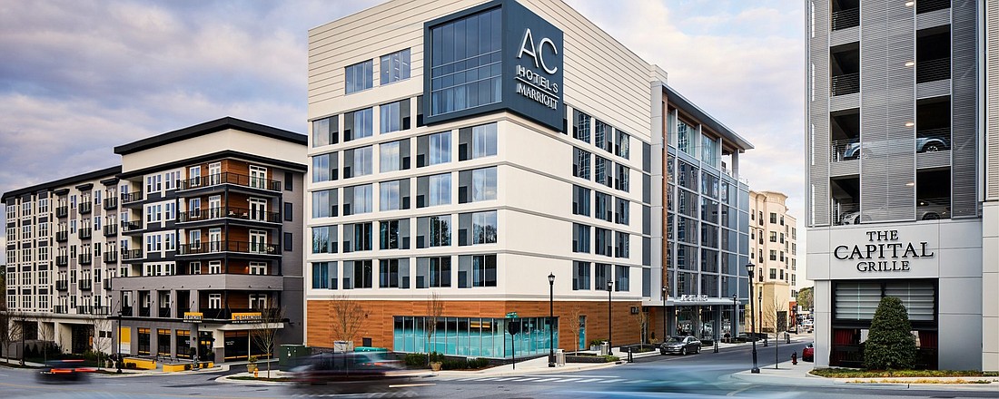The 135-room AC Hotel Raleigh North Hills in North Carolina opened in 2017.  The Marriott chain has six hotels in Florida comprising one each in Gainesville and Tampa and four in the Miami area.