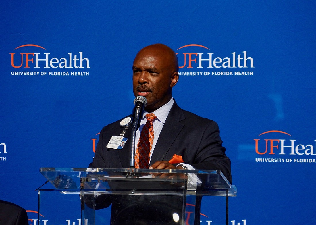 CEO Leon Haley says UF Health Jacksonville is considering adding a free-standing ER.