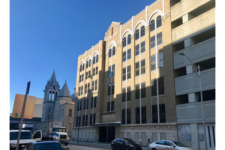 First Baptist Church wants to tear down this 93-year-old, six-story structure at 125 W. Church St. to make way for a new welcome center.
