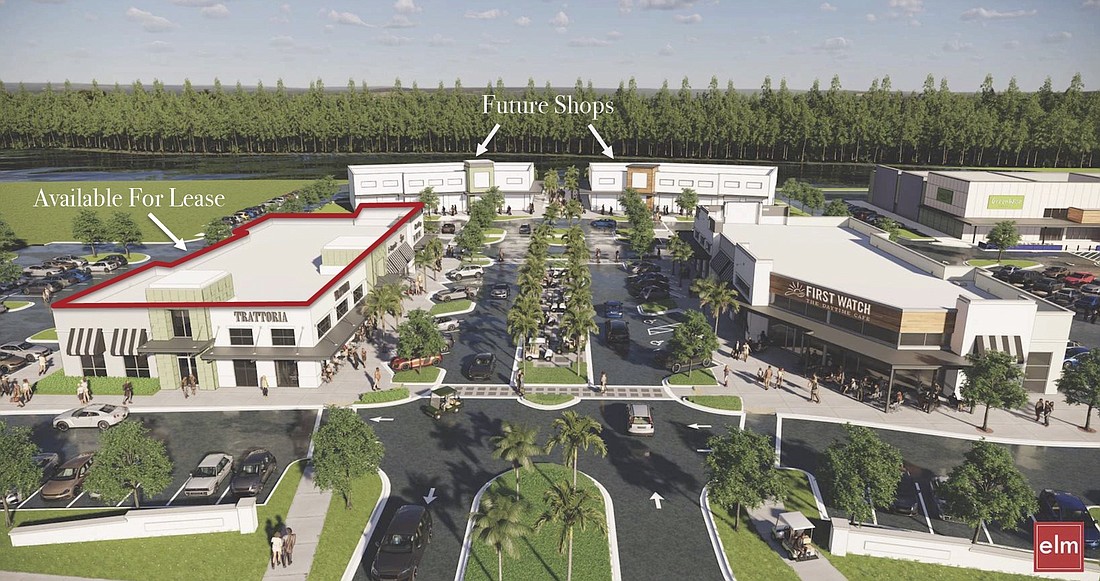 An overview of the Nocatee Town Center expansion with Building D.