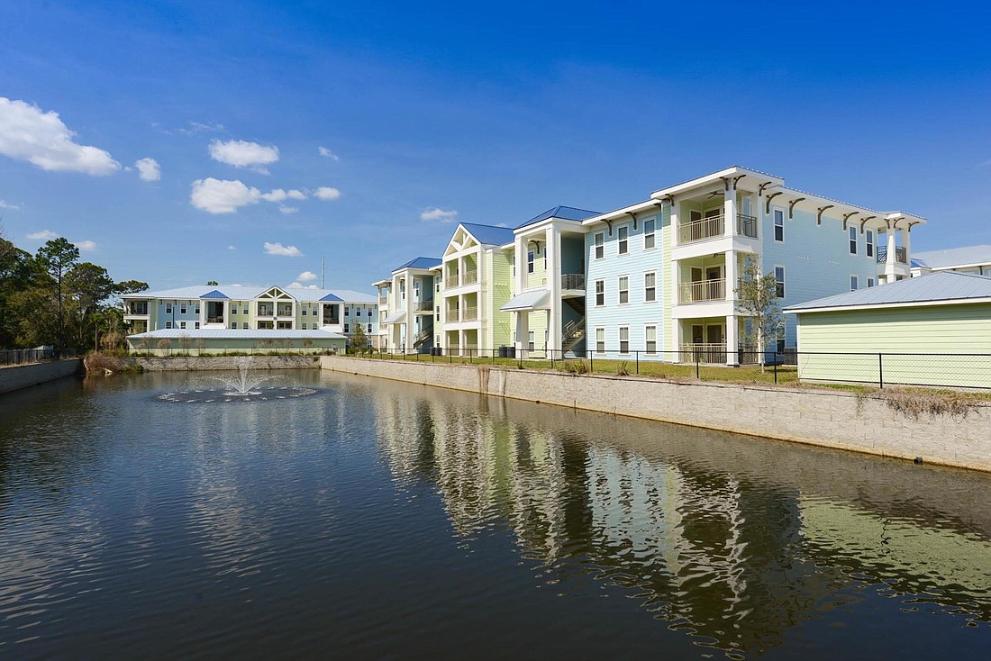 Ocean Blue apartments at 2701 Mayport Road sold for $31.75 million.