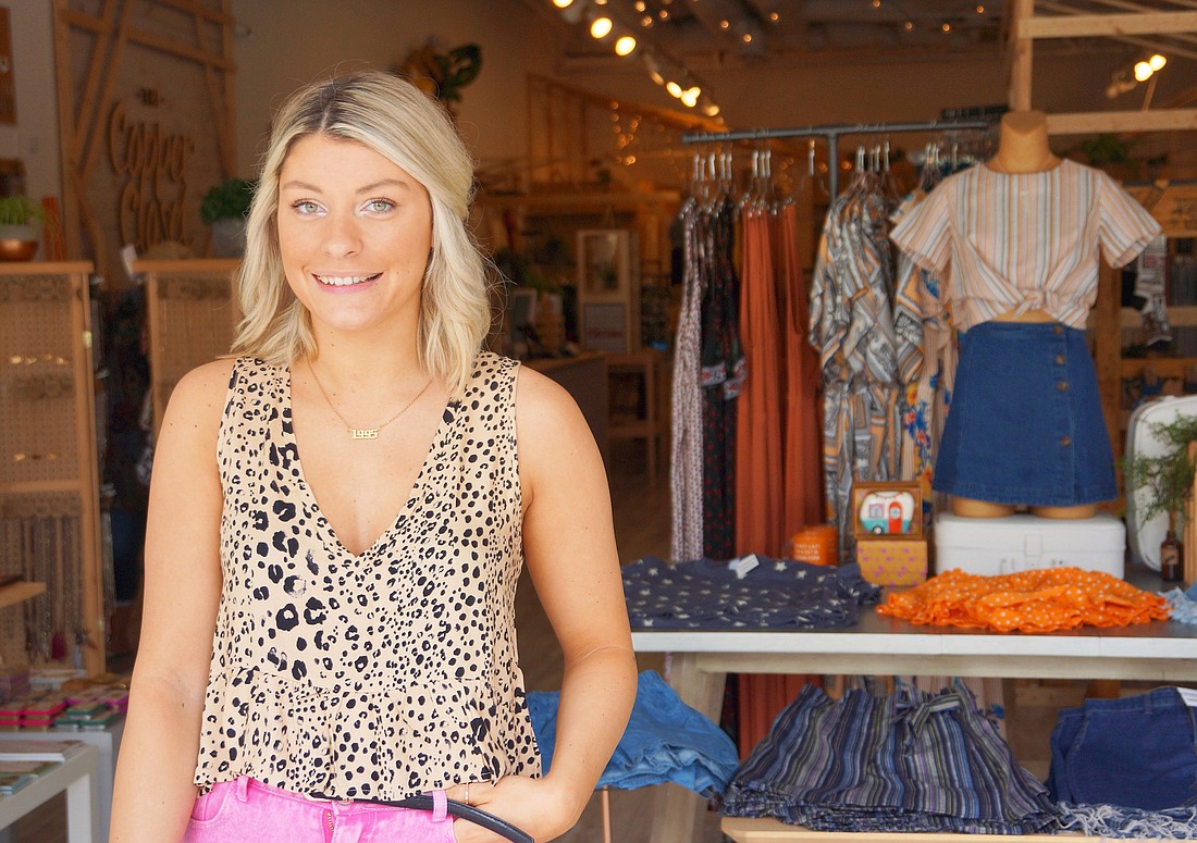 Danielle Davis owns The Copper Closet and Mod+Mkt, both with locations at St. Johns Town Center.
