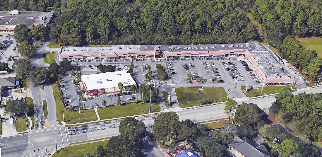 The Mandarin Central shopping center at 11018 Old St. Augustine Road sold for $9.4 million. (Google)
