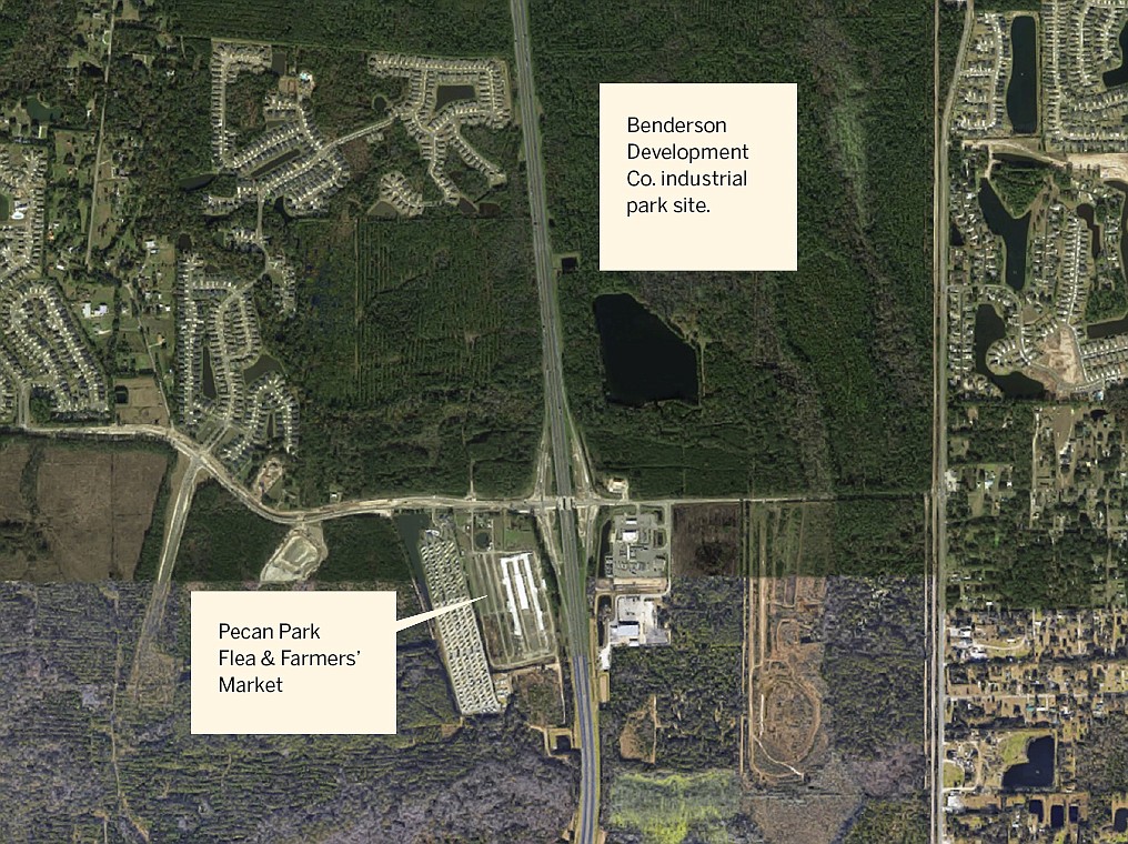 Benderson Development Co. LLC intends to start work by the end of summer on its 203-acre industrial park at northeast Interstate 95 and Pecan Park Road.