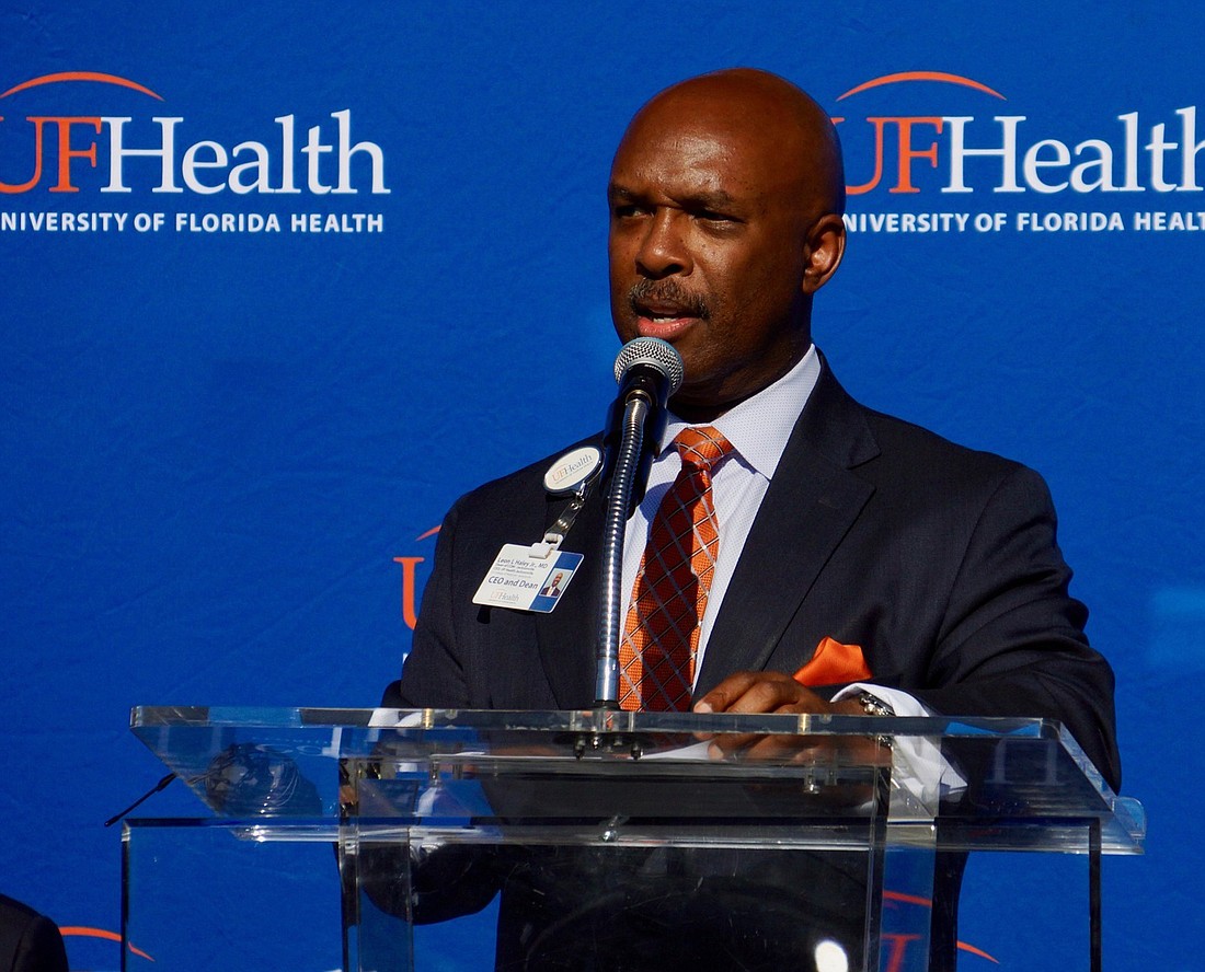 UF Health Jacksonville CEO Leon Haley.