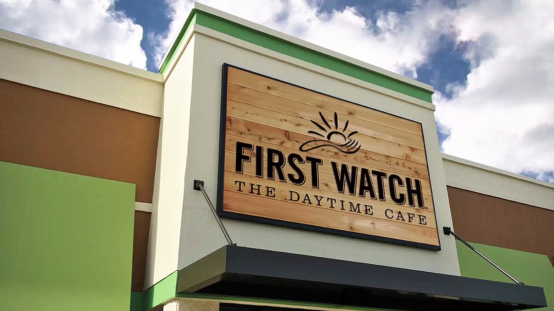 First Watch has six locations in Northeast Florida and more under development, including in Nocatee, Oakleaf and Baymeadows Park.