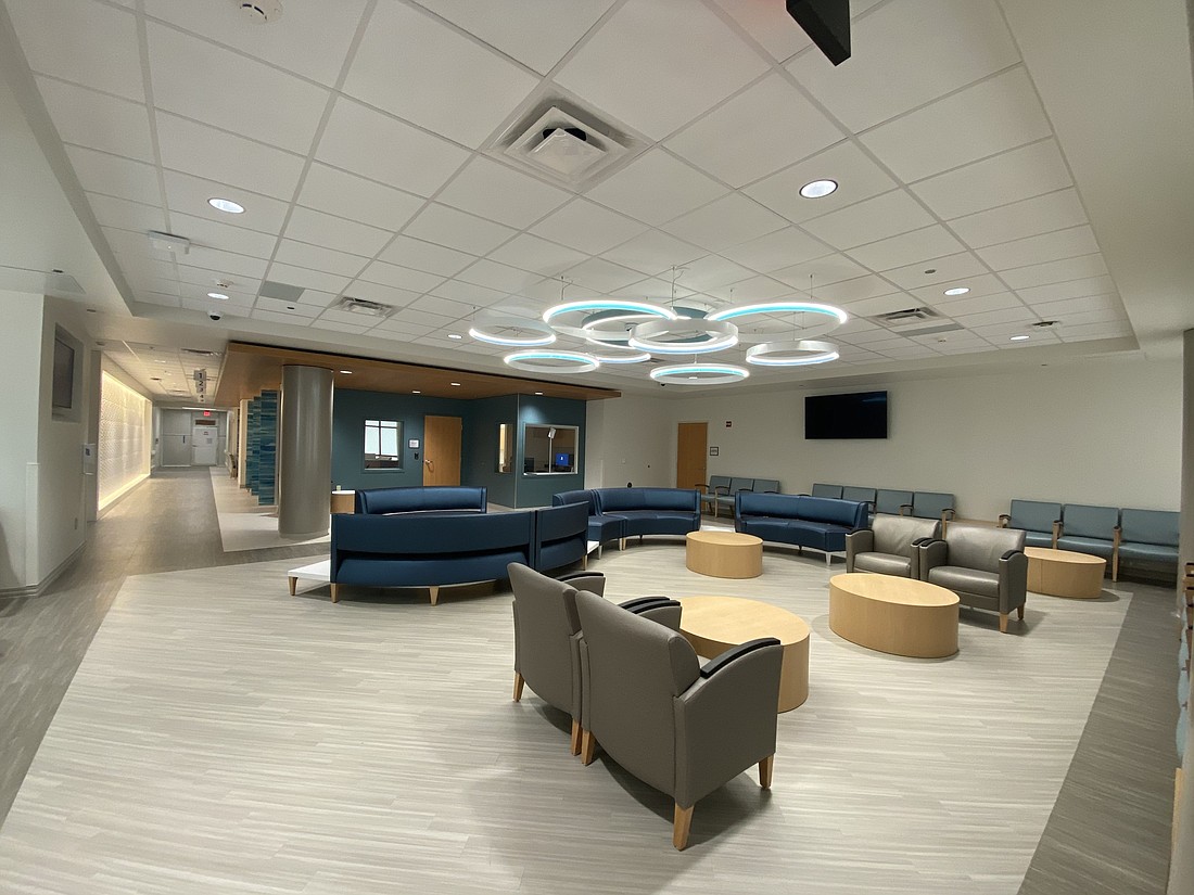 The first part of Orange Park Medical Center&#39;s new patient tower is now open.