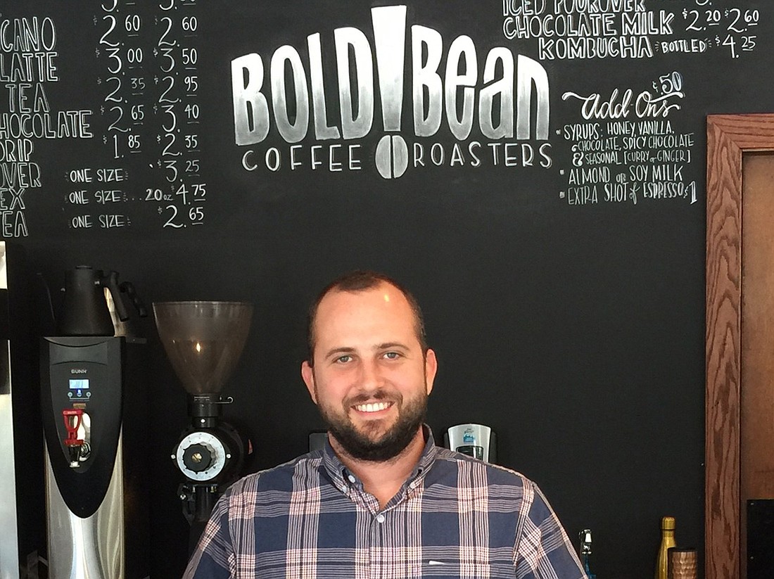 Zack Burnett, managing director for Bold Bean Coffee Roasters, said sales have dropped 35% to 40% because of the pandemic.