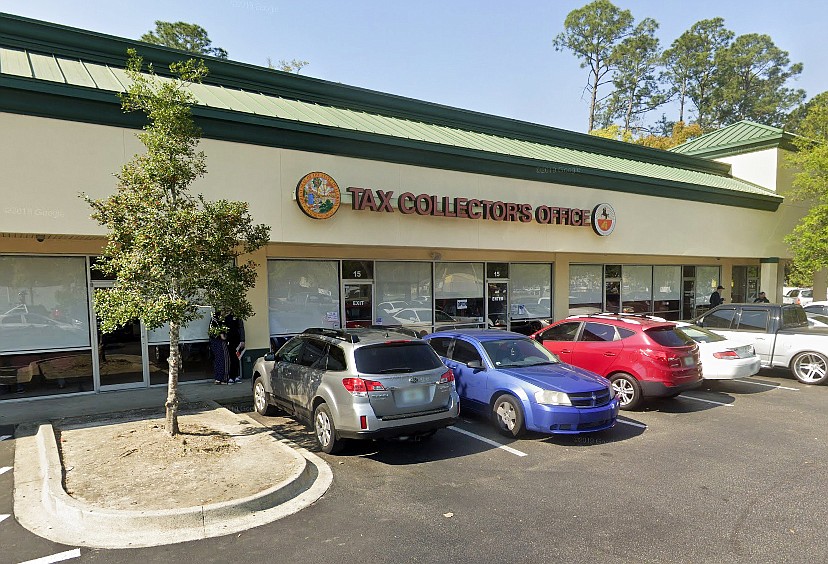 The Duval County Tax Collector&#39;s office 7120 Hogan Road office in South Jacksonville. (Google)